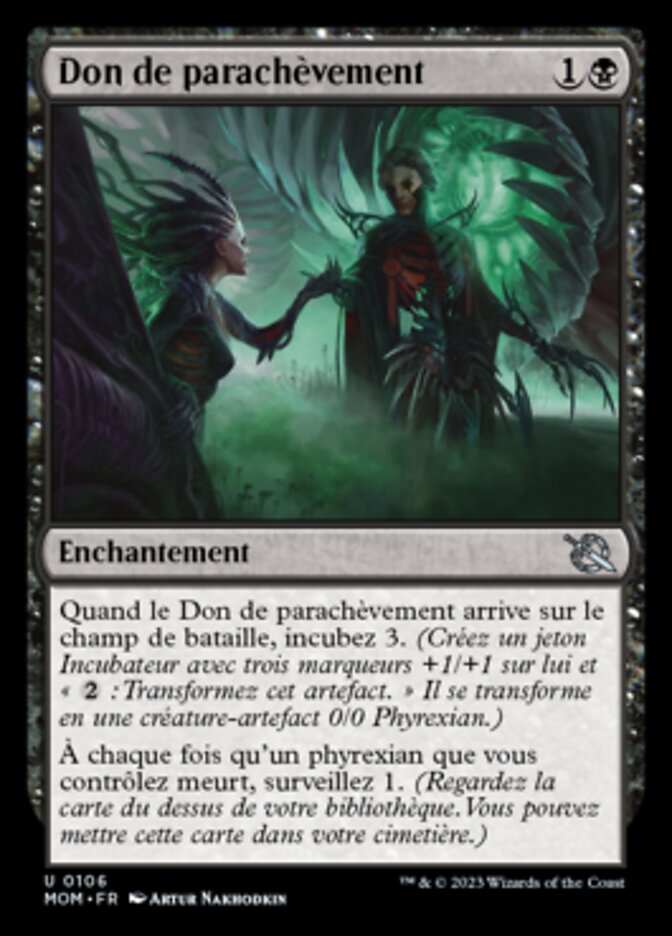 Don de parachèvement