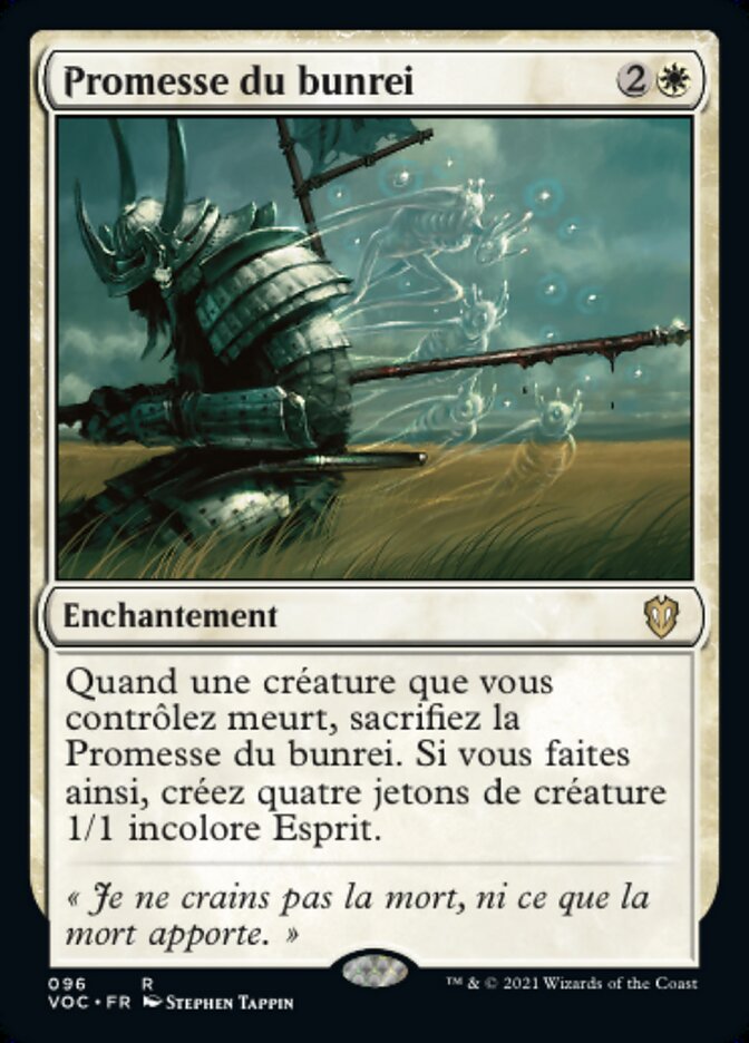Promesse du bunrei
