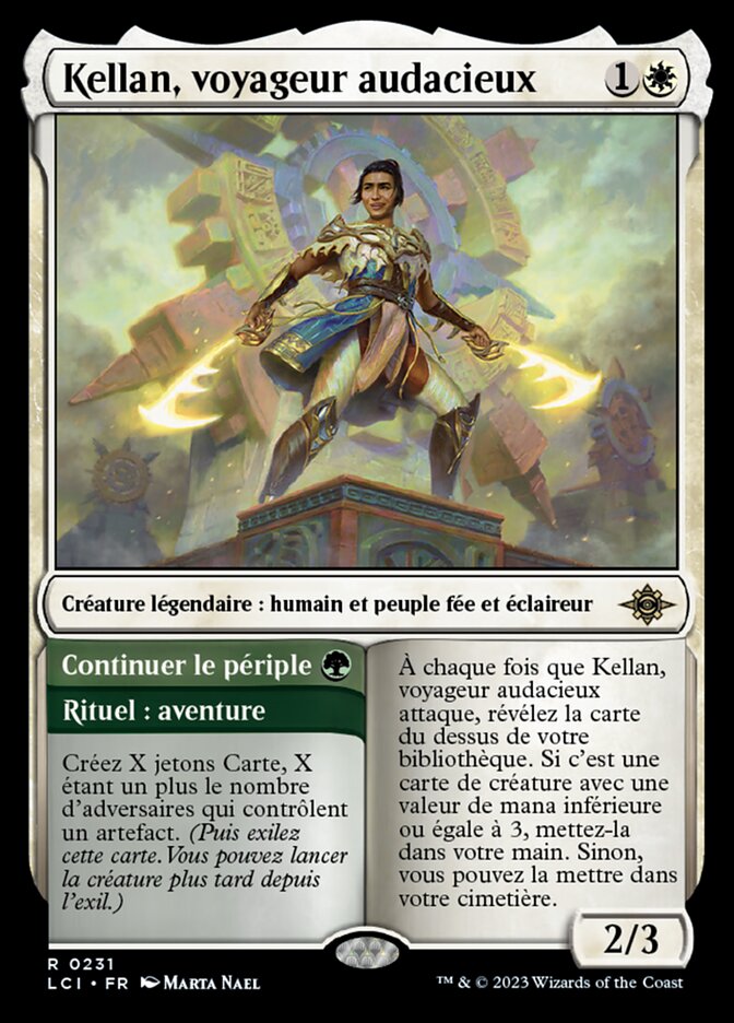 Kellan, voyageur audacieux