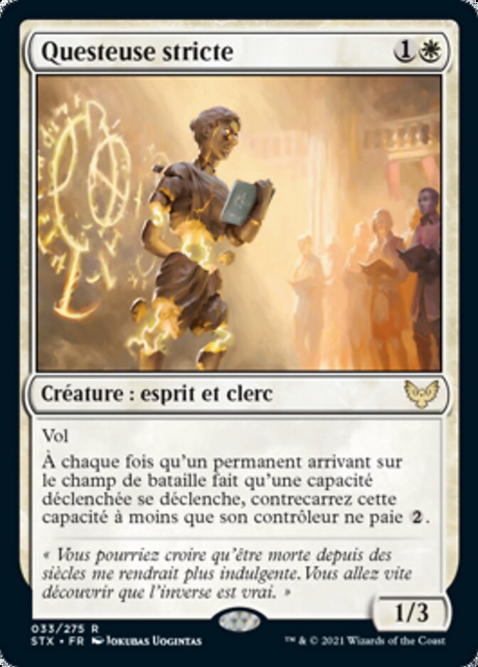 Questeuse stricte