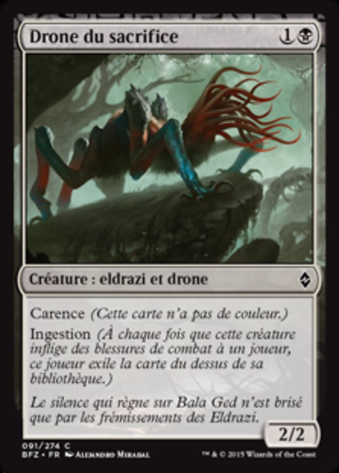 Drone du sacrifice