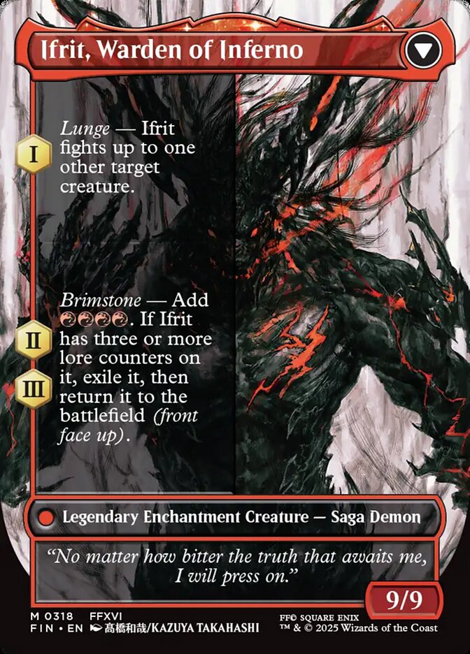 Clive, Ifrit's Dominant // Ifrit, Warden of Inferno