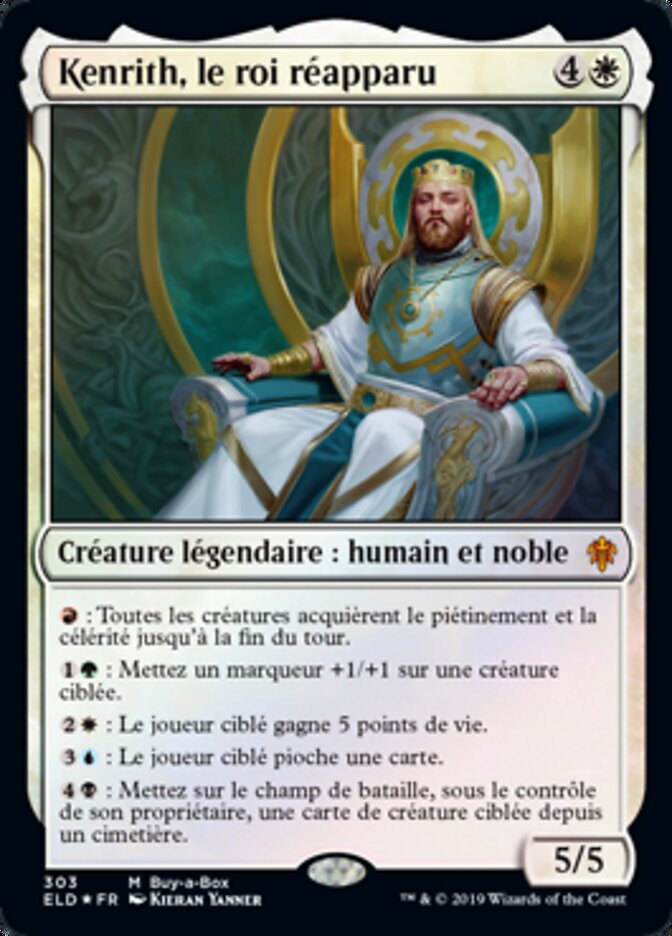 Kenrith, le roi réapparu