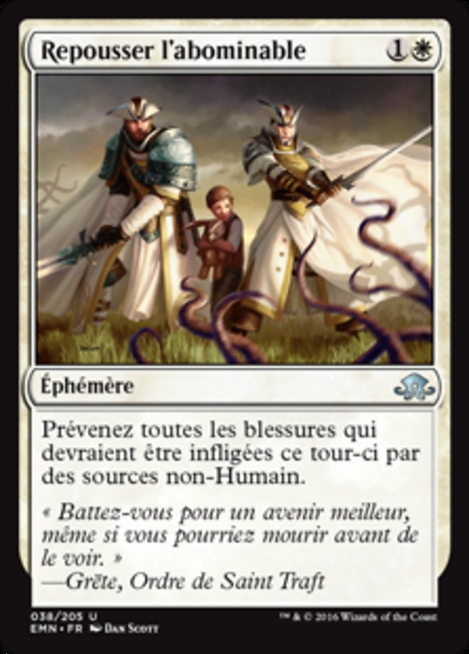 Repousser l'abominable