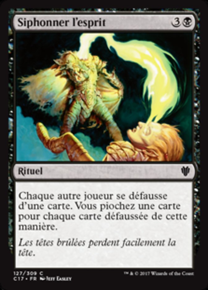 Siphonner l'esprit