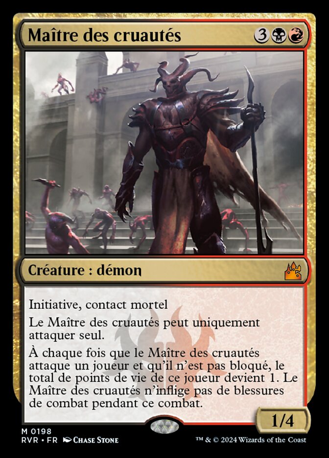 Maître des cruautés