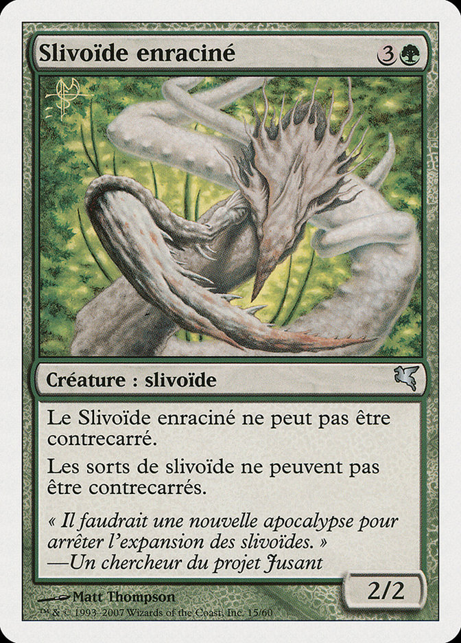 Slivoïde enraciné