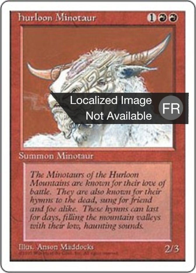 Minotaure de l'Hurloon