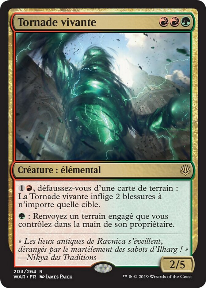 Tornade vivante