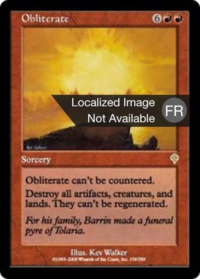 Oblitération