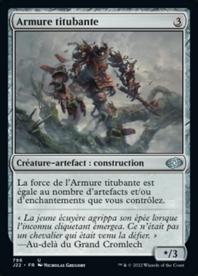Armure titubante