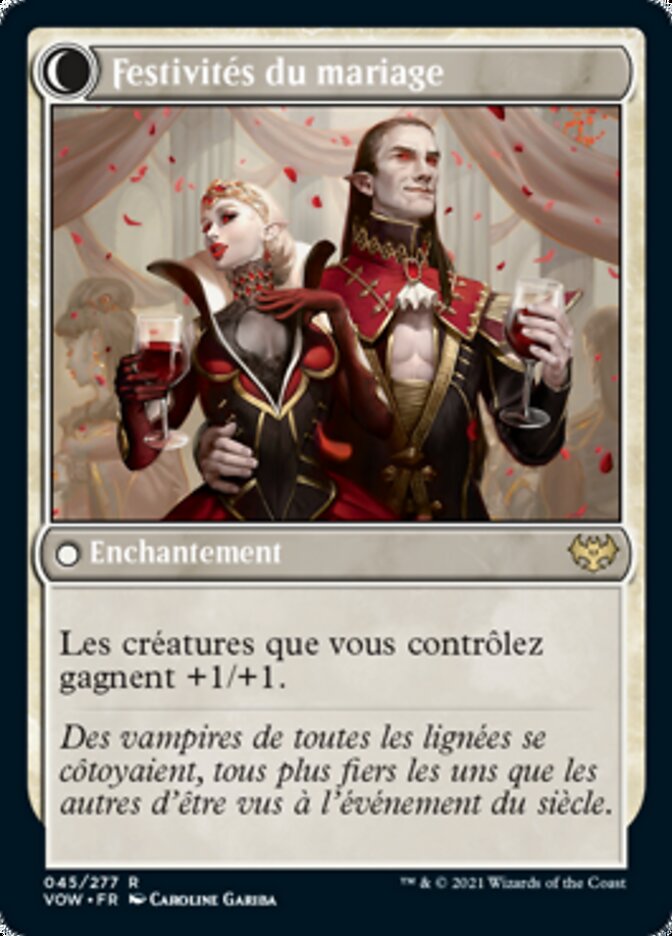 Annonce du mariage