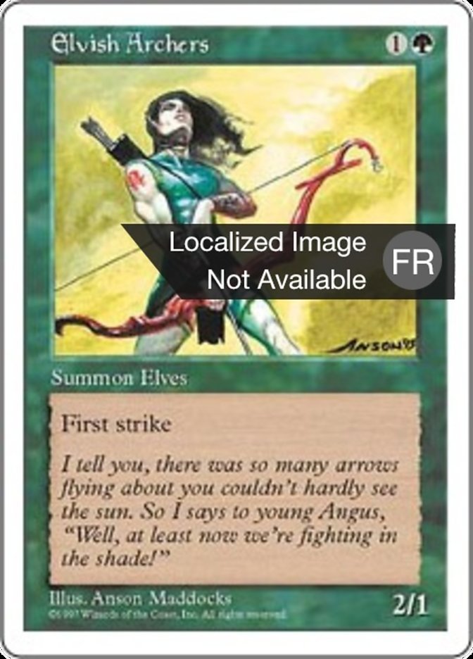 Archers elfes