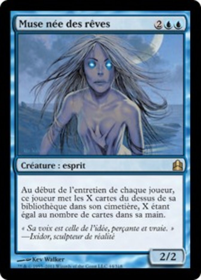 Muse née des rêves