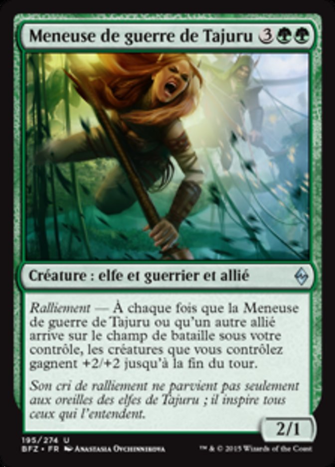 Meneuse de guerre de Tajuru