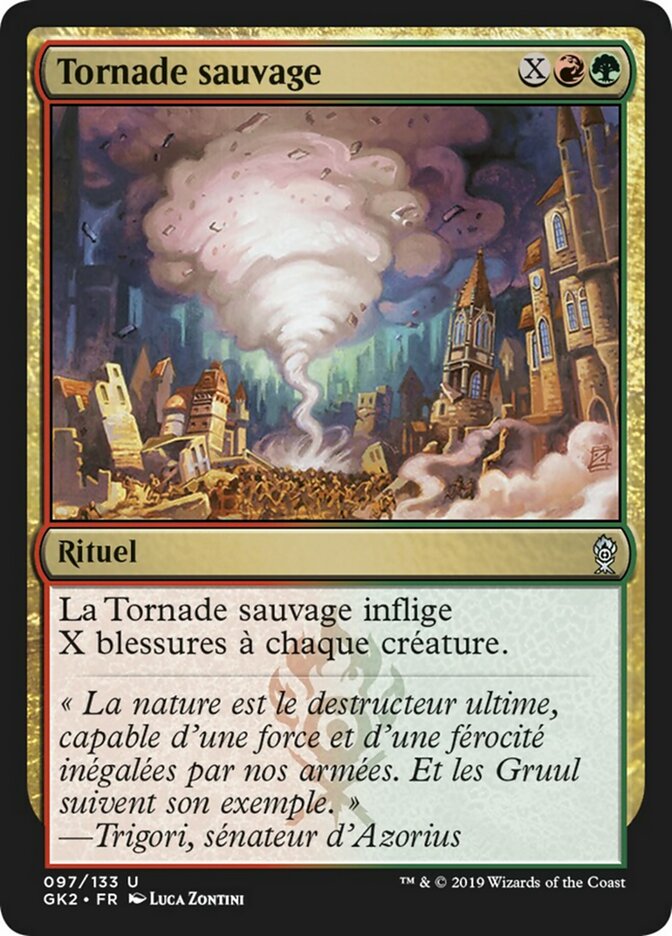 Tornade sauvage