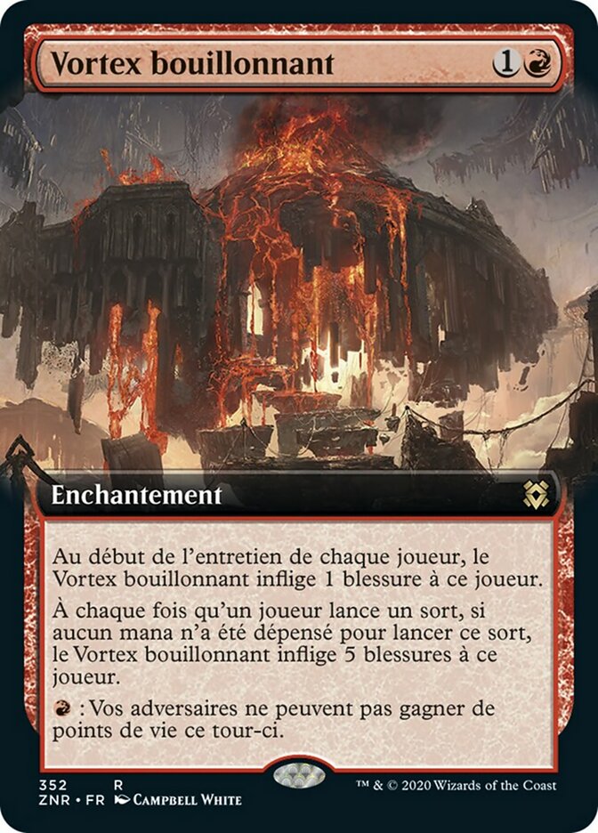 Vortex bouillonnant