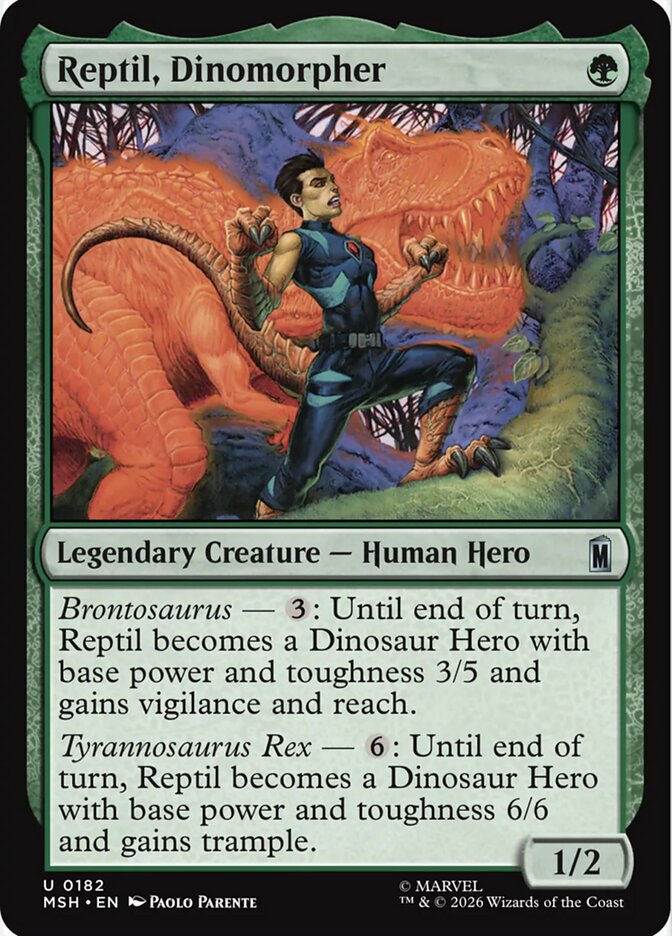 Reptil, Dinomorpher