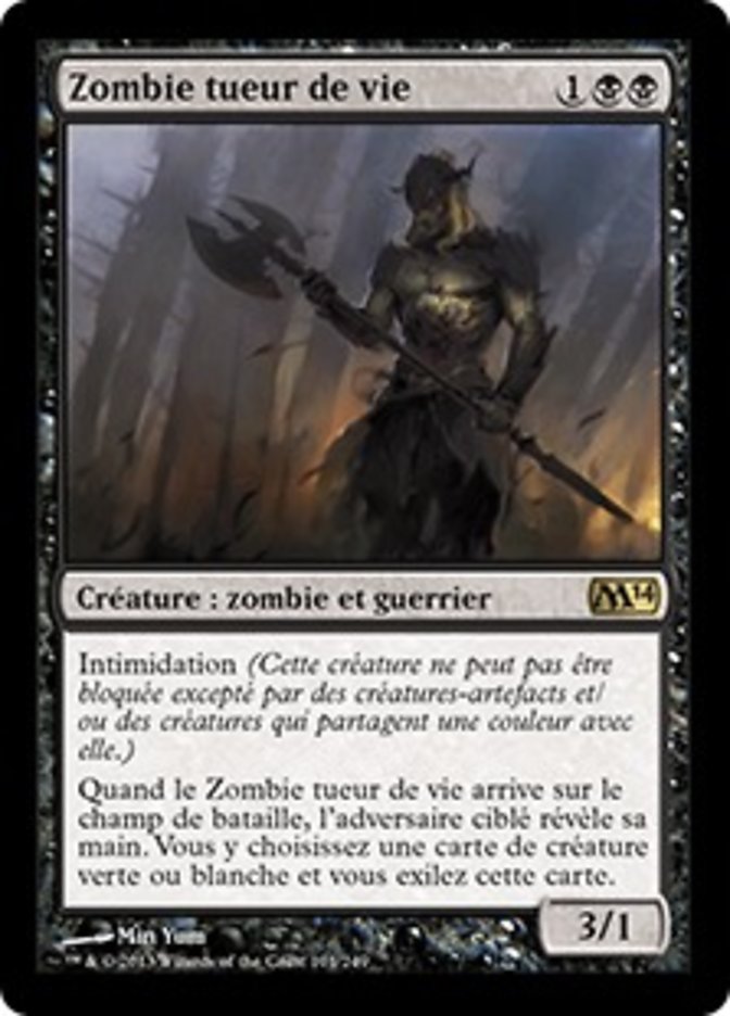 Zombie tueur de vie
