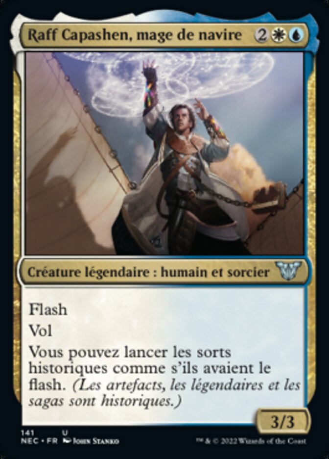 Raff Capashen, mage de navire