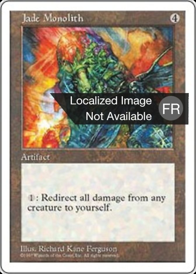 Monolithe de jade