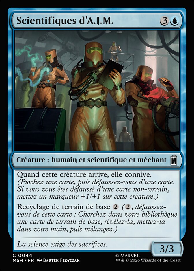 Scientifiques d'A.I.M.