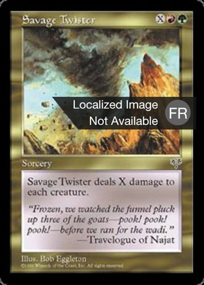 Tornade sauvage