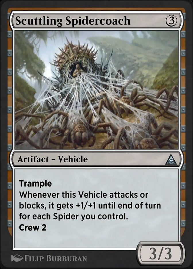 Scuttling Spidercoach