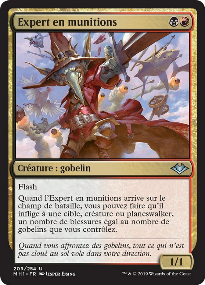 Expert en munitions