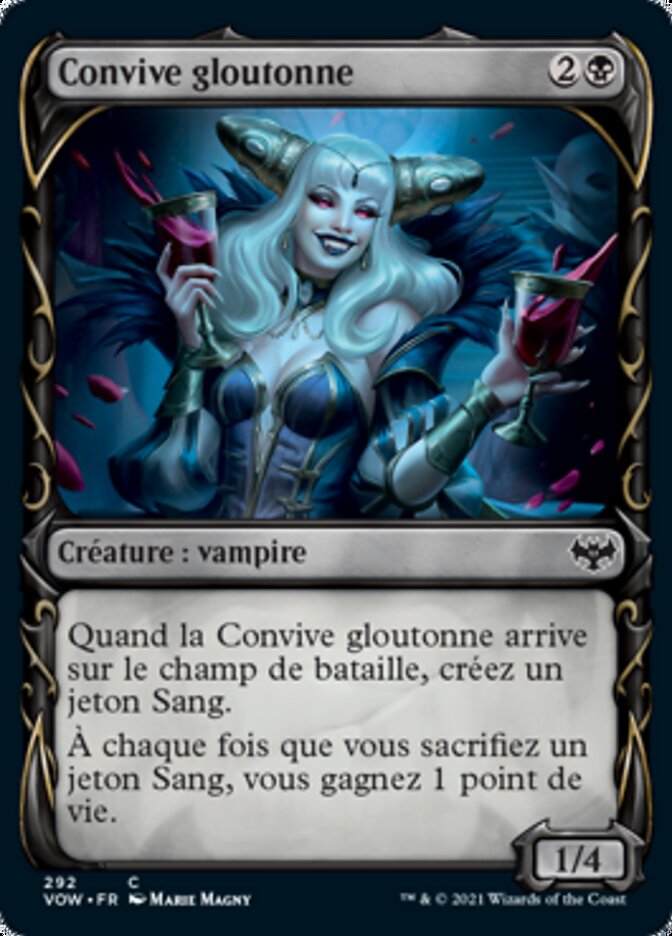 Convive gloutonne