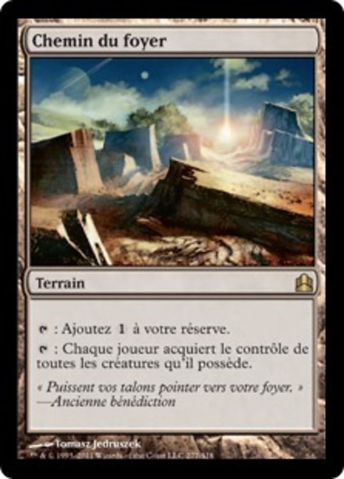 Chemin du foyer