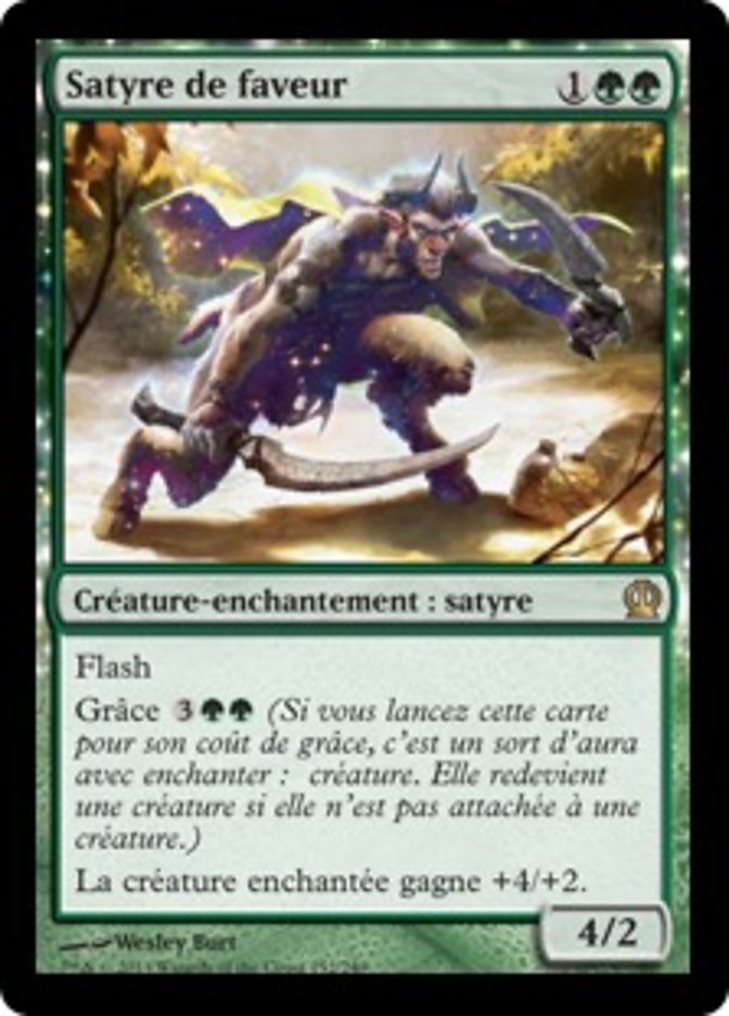 Satyre de faveur
