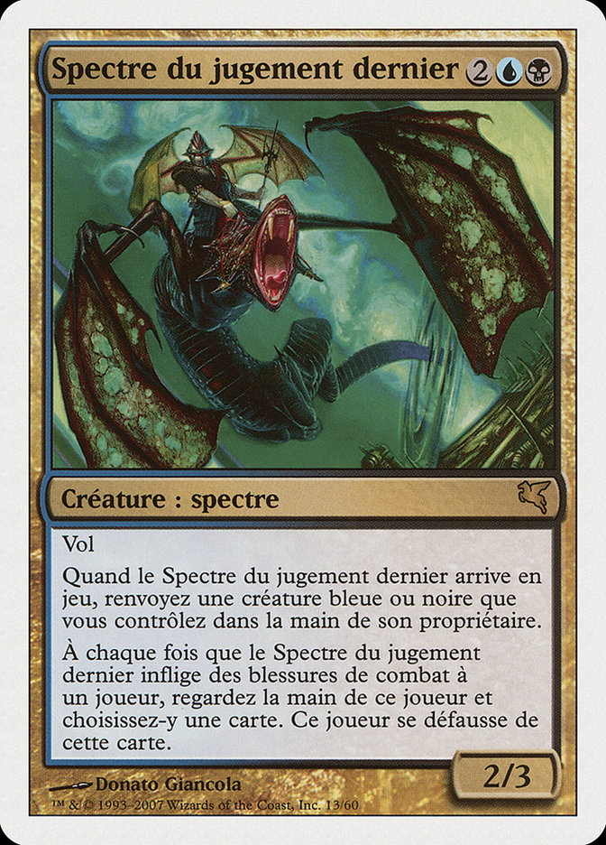 Spectre du jugement dernier