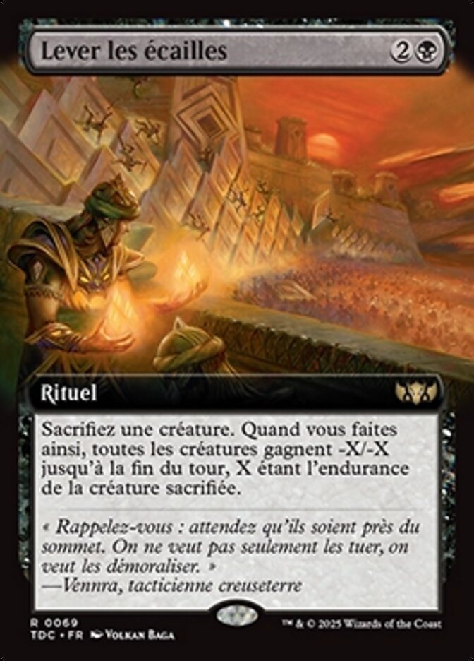 Lever les écailles
