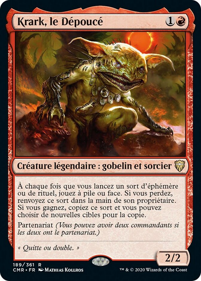Krark, le Dépoucé