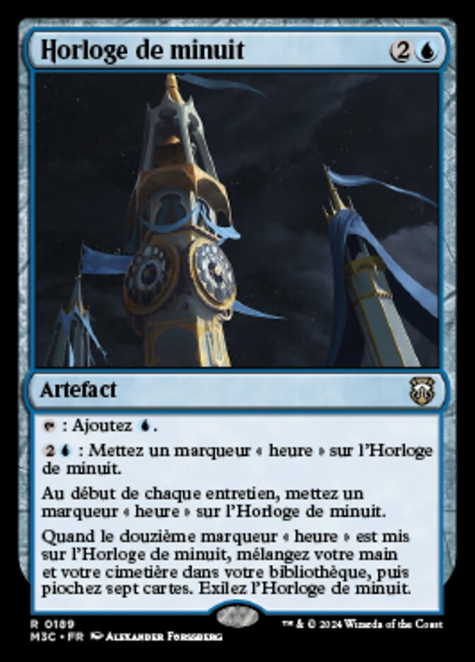 Horloge de minuit
