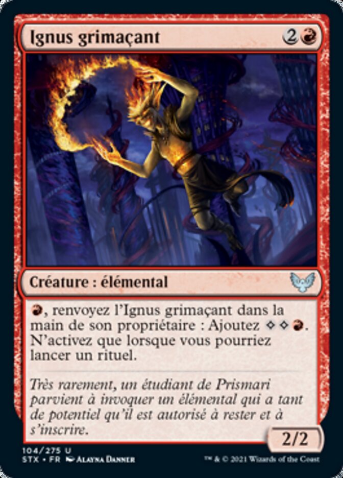Ignus grimaçant