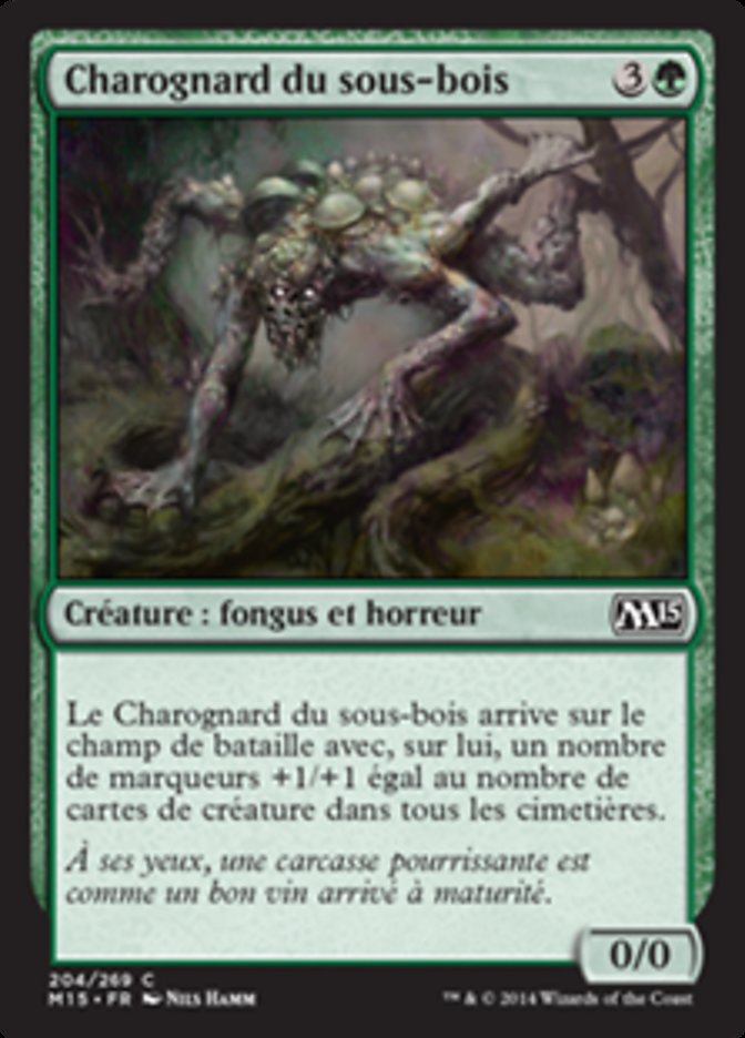 Charognard du sous-bois