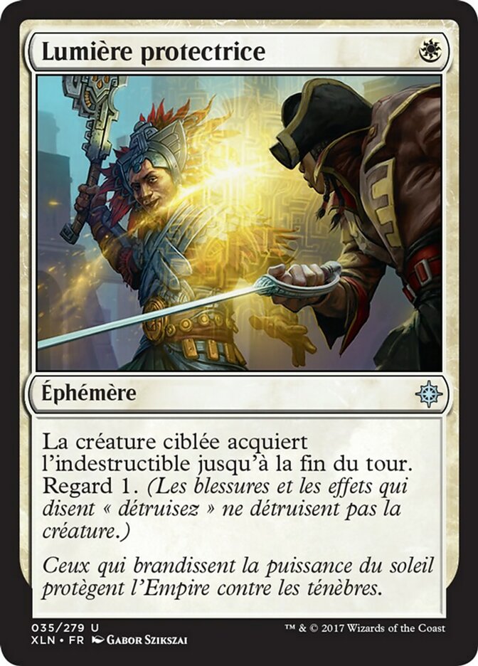 Lumière protectrice