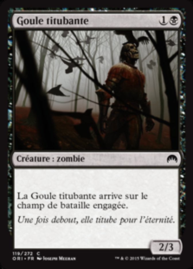 Goule titubante