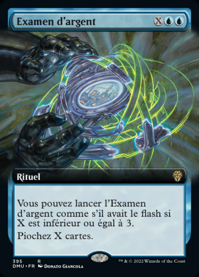 Examen d'argent