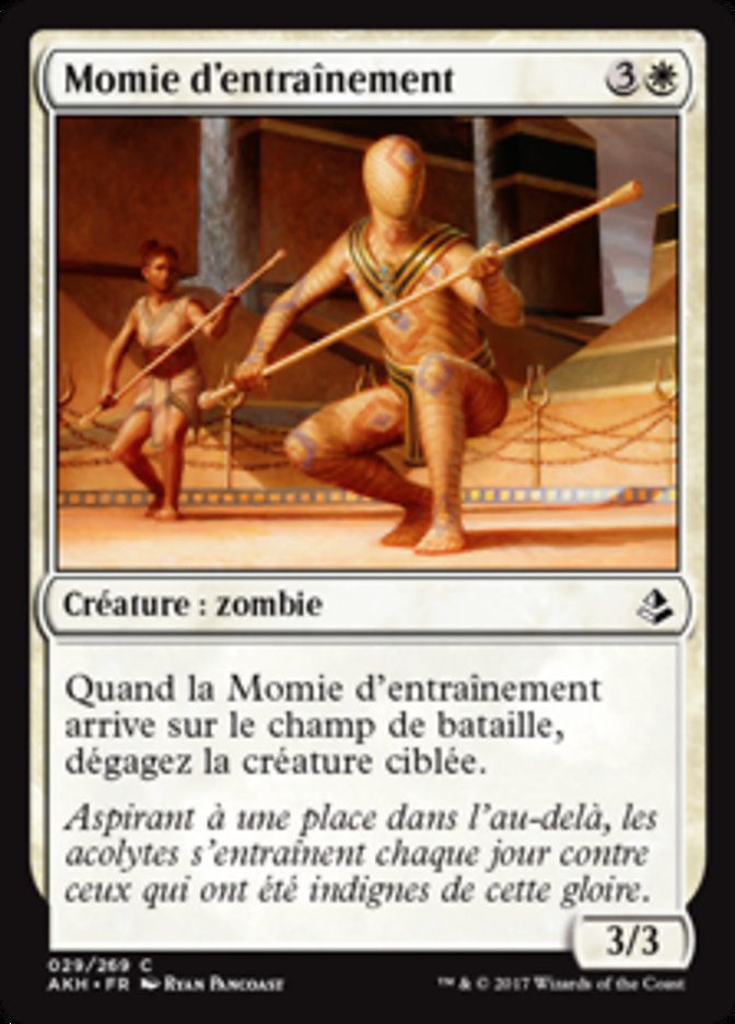 Momie d'entraînement