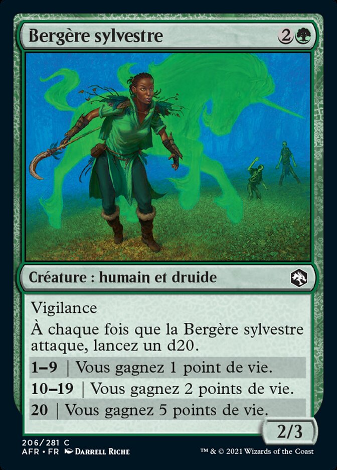 Bergère sylvestre