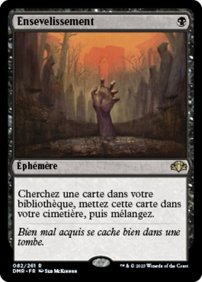 Ensevelissement