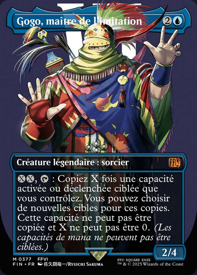 Gogo, maître de l'imitation