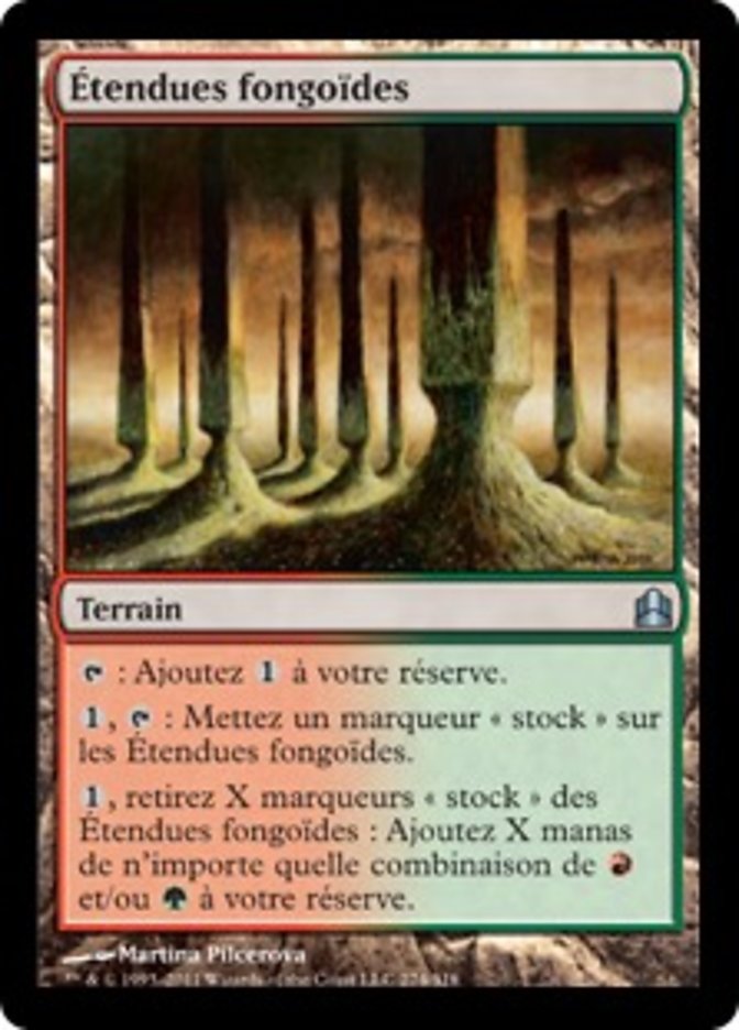 Étendues fongoïdes