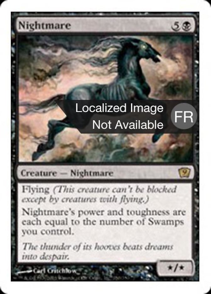 Cheval de cauchemar