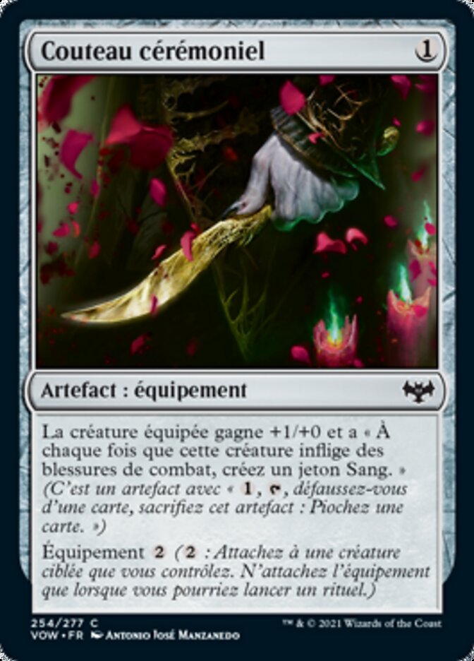 Couteau cérémoniel
