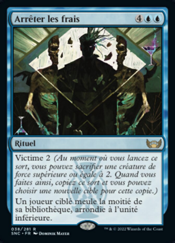Arrêter les frais