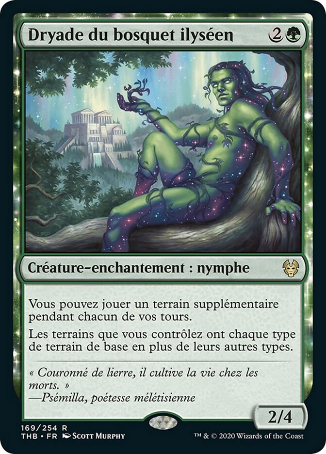 Dryade du bosquet ilyséen
